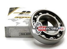 PEER 6006 D DEEP GROOVE BALL BEARING, OPEN TYPE, NO SEALS 30x55x13mm