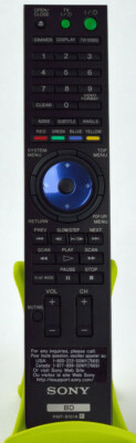 Sony Remote Control BD RMT-B101A For Sony Blu Ray Disc Players Listed Tested