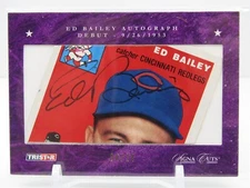 ED BAILEY 2008 TRI STAR SIGNA CUTS CUT AUTOGRAPH AUTO! #04/14! RED LEGS!