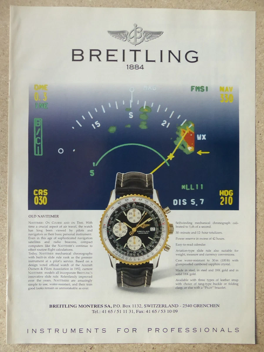 Breitling top uhr navitimer