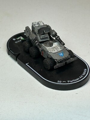 Partisan AA Vehicle Mechwarrior Dark Age Wizkids Games #32 BattleTech Universe