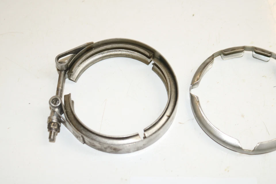 2007 Sea-doo Rxp 215 Supercharged Bvic Exhaust Pipe Clamp Clamps - Image 3 of 4