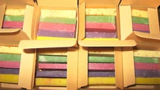 All Natural 3 lb. Tropical Soap Variety Cuts in Gift Boxes Hand/Face/Body - NEW!
