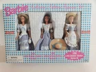 Vtg 1997 Barbie Little Debbie Collectors 3 Figure Set Series I, II & III 3.5"