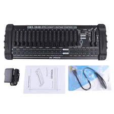 DMX512 384 Channels Controller Console DJ Club Stage Lighting Show DMX Operator