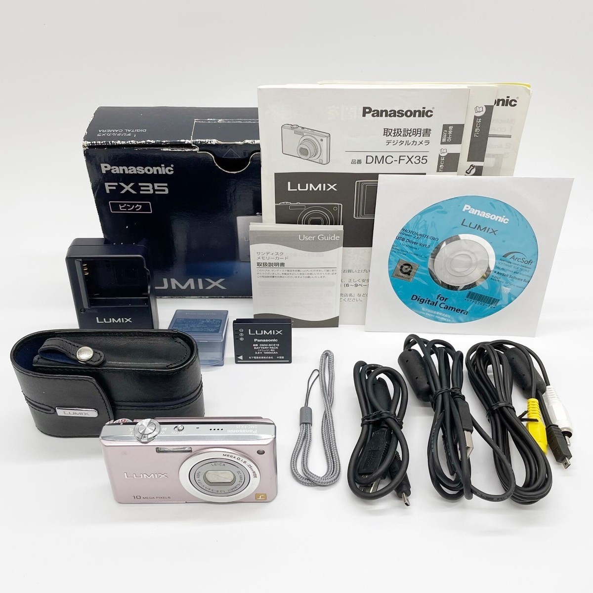 美品 箱、 付属品あり Panasonic LUMIX DMC-FX35 美品 箱、 付属品あり Panasonic LUMIX DMC-FX35