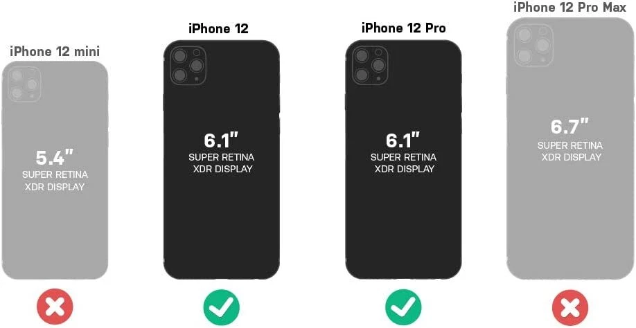 LifeProof WAKE SERIES Case for Apple iPhone 12 & iPhone 12 Pro - BLACK - Image 2 of 4