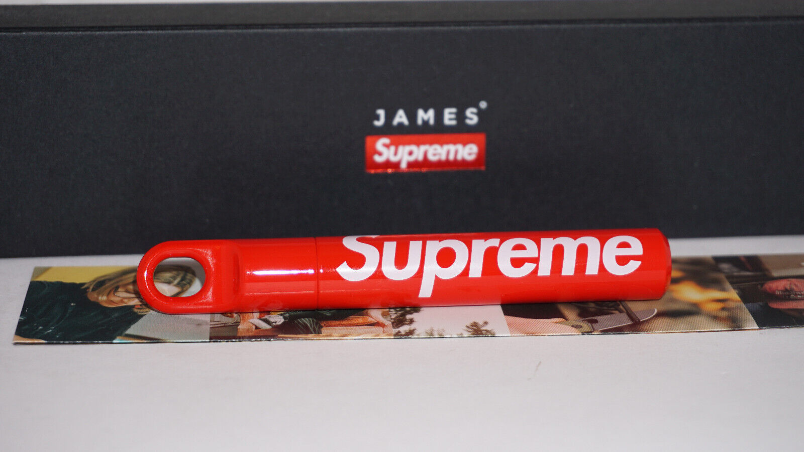 Supreme James Brand Cache Red