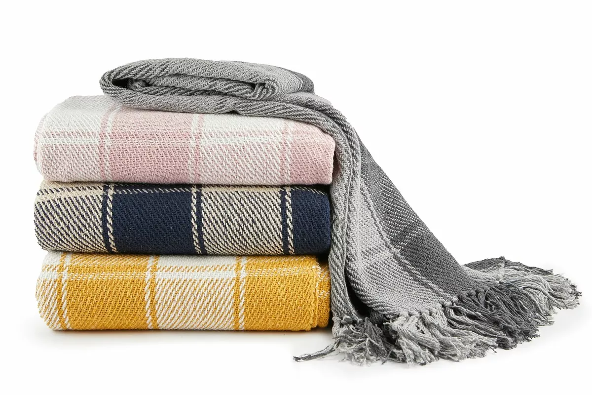 Large tartan throws for sofas sales