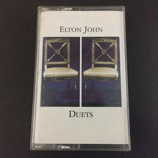 Elton John Duets Cassette Tape 1993 MCA