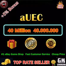 Star Citizen aUEC 40.000.000🔥40 Million +5% BONUS🎁4.3.0 Live Alpha UEC🔥Fast🚀