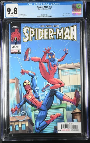 Spider-Man #11 CGC 9.8 Origin of Spider-Boy Iconic Bagley Cover Art 2023 Marvel