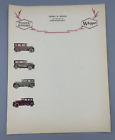 1920s Willys Knight Automobile Car Whippet Letterhead River Rouge Michigan Antqe