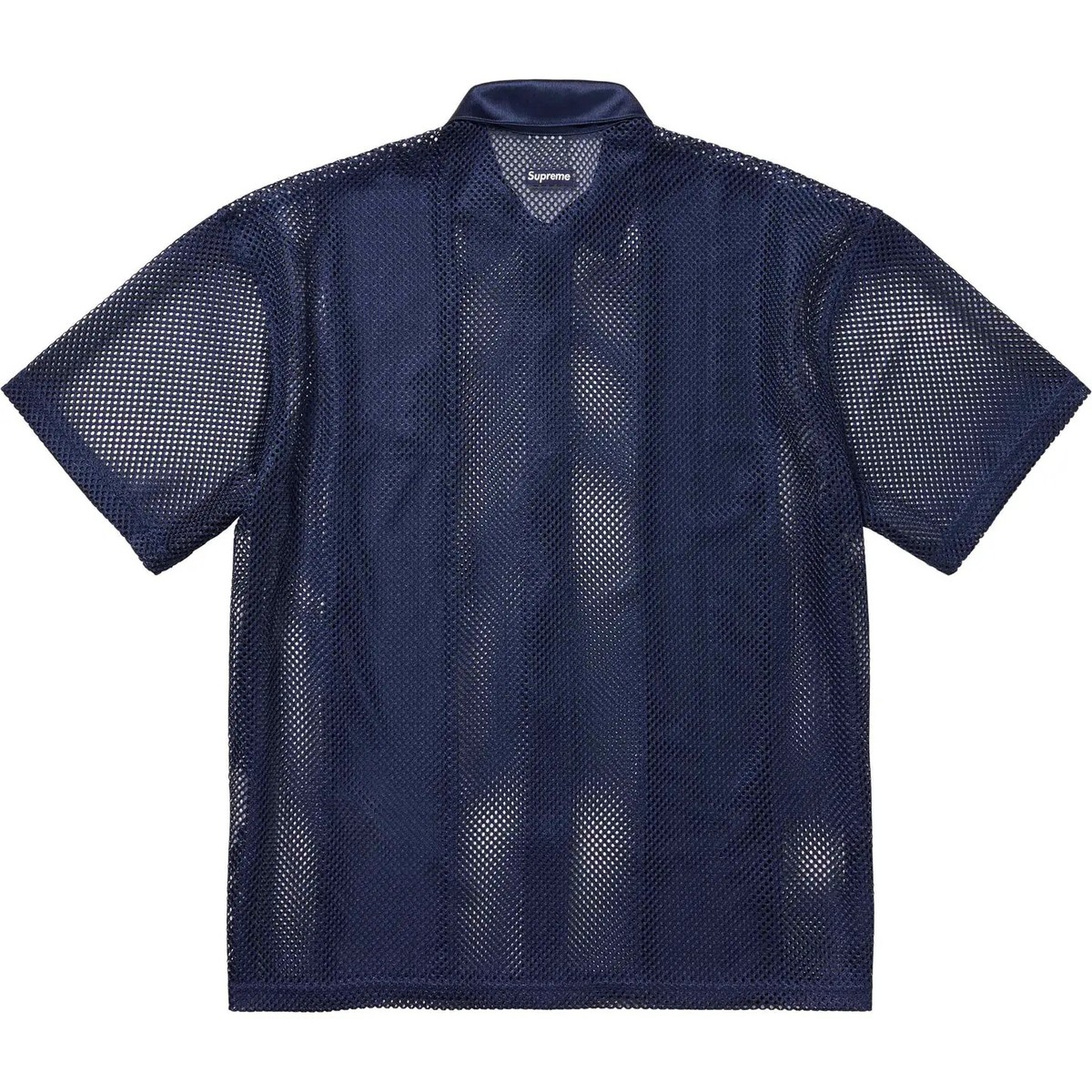 Supreme x Nike Mesh S/S Shirt SS24 Black White Navy Red Supreme x Nike Mesh S/S Shirt SS24 Black White Navy Red