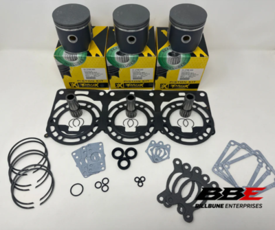 WSM Tigershark 640 Top End Piston Rebuild Kit – 0.75mm Übergröße – Für Modelle 94-99 – 010-850-13