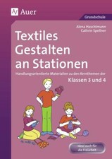 Textiles Gestalten an Stationen 3/4 | Buch | 9783403066705