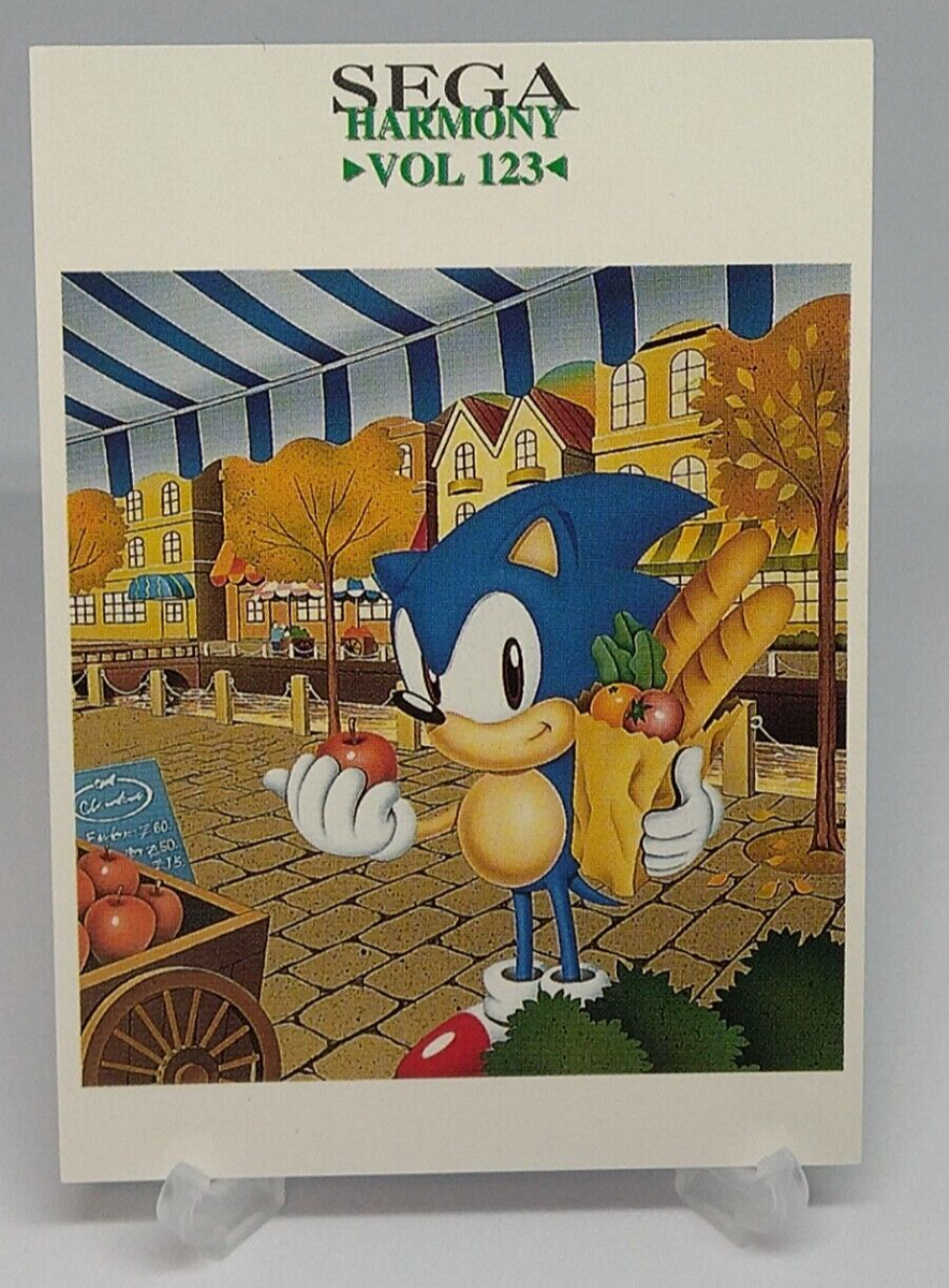 Sonic The Hedgehog Harmony Vol.123 Sega Freaks Trading Card No.110