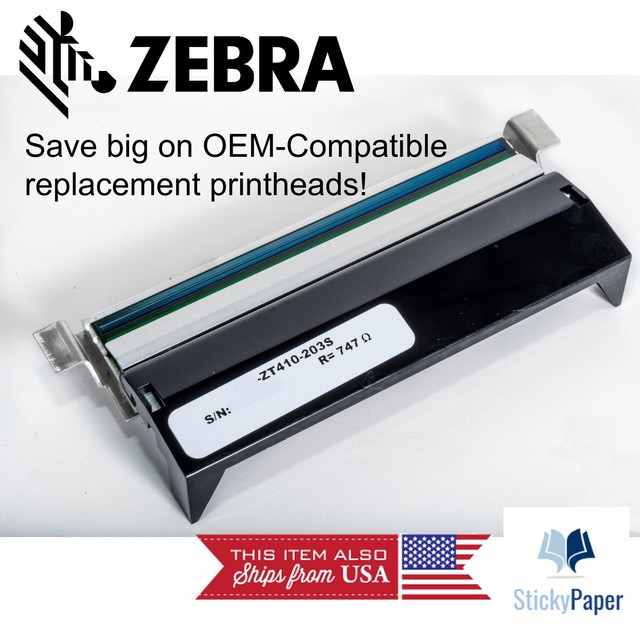 Save big on Zebra printheads!