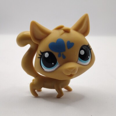 Authentic Hasbro Littlest Pet Shop Paint Splashin  Cat 
