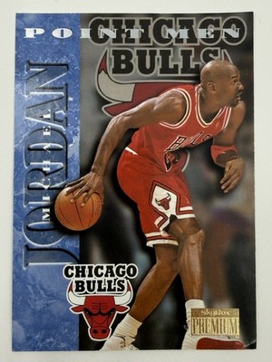 1996-97 Skybox Premium ''Point Men'' #247:  Michael Jordan