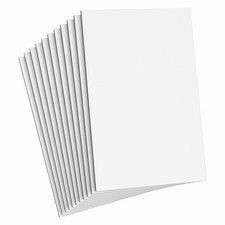Do ping White Foam Sheets Crafts, 8.5x5.5 Inch Eva Craft Foam Paper for Crafts P