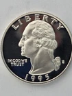 1995-S United States, Proof Silver, Washington Quarter
