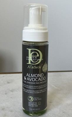 Design Essentials Natural Almond & Avocado Curl Enhancing Mousse, 7.5 fl oz