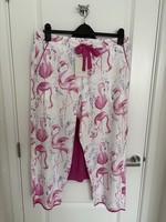 Cyberjammies Pink Flamingo Cropped Set  Size 14/16