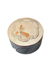 Reed & Barton Sterling Silver Box Powder Box Jewelry Box 3110