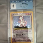 Pokemon TCG 2000 Base Set 2 Mewtwo 10/130 Holo Rare English CGC 8