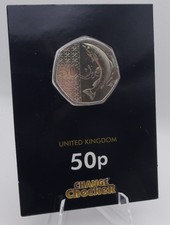 2025 Atlantic Salmon King Charles III 50p Fifty Pence Coin - Change Checker Card