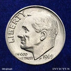 1969-P Roosevelt Dime (Brilliant & Uncirculated)