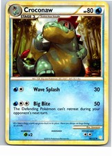 Croconaw HeartGold SoulSilver 38/123 2010 on eBay