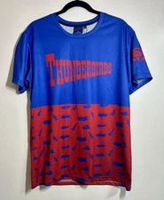 THUNDERBIRDS Are Go! Ace Races 60th Anniversary T-Shirt Size XL New! Red Blue