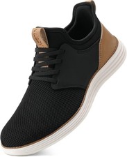 Mens Slip On Casual Dress Shoes Hands Free Fashion Sneakers Mesh Tennis Work Sho