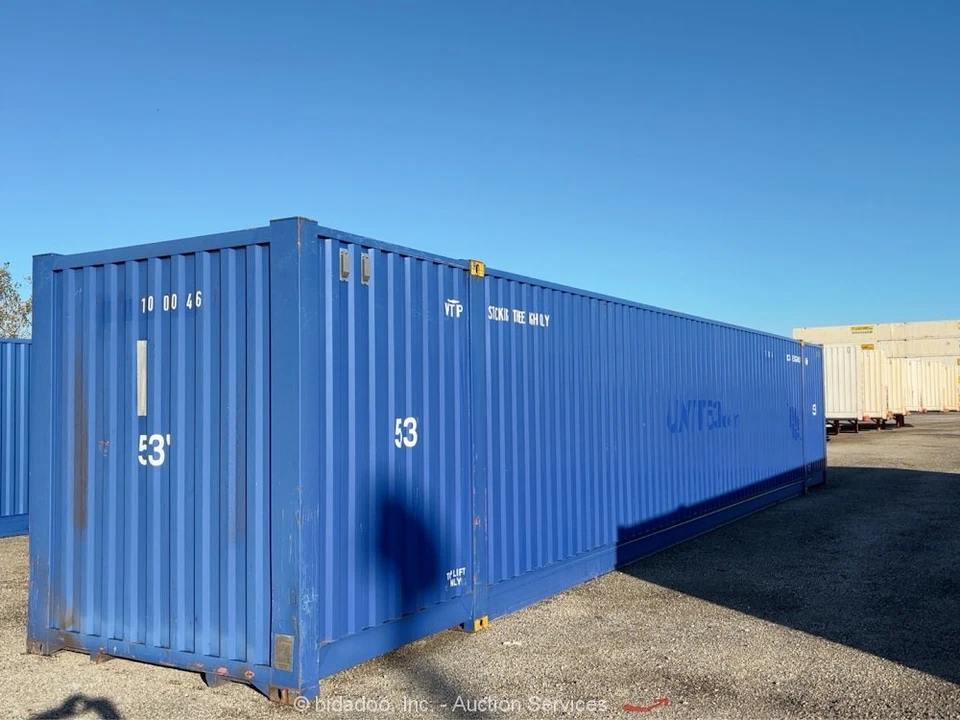 2020 FUWA Equip FG-53H-00002 53' High-Cube Shipping Storage Container bidadoo