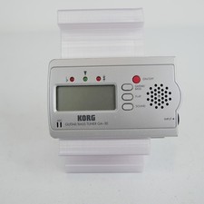 Korg GA-30 Guitar Bass Tuner Silver Electronic Chromatic Pitch Tuner Portable