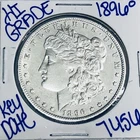 1896 O MORGAN SILVER DOLLAR AUTHENTIC HI GRADE U.S. MINT COIN RARE KEY DATE 7456