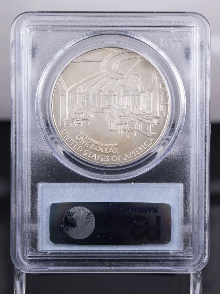 Certified 2005-P Silver $1 PCGS MS69 John Marshall  - Image 3 of 4