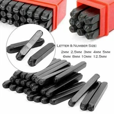 Stamps Letters Alphabet OR Numbers Set Punch Steel Metal DIY Leather Tool Craft