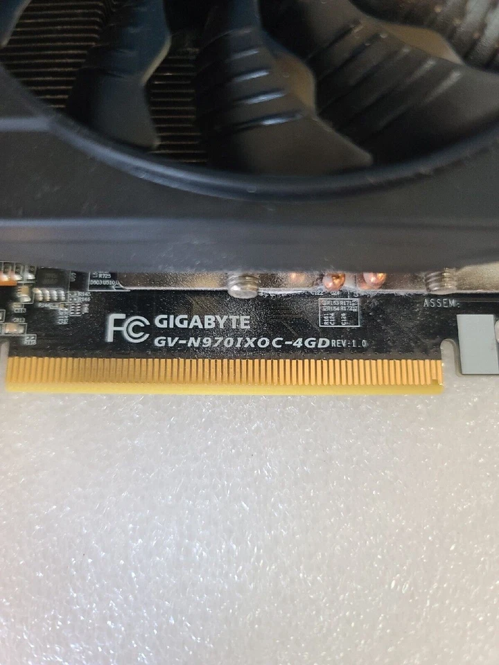 - GIGABYTE NVIDIA GeForce GTX 970 4GB GDDR5 Graphics Card (GV-N970IXOC-4GD) - Image 4 of 4