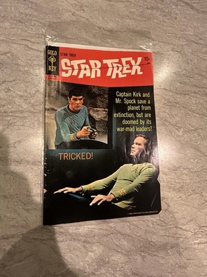 Star Trek 1969 Issue #5 Spock Captain Kirk Gold Key Comic Book