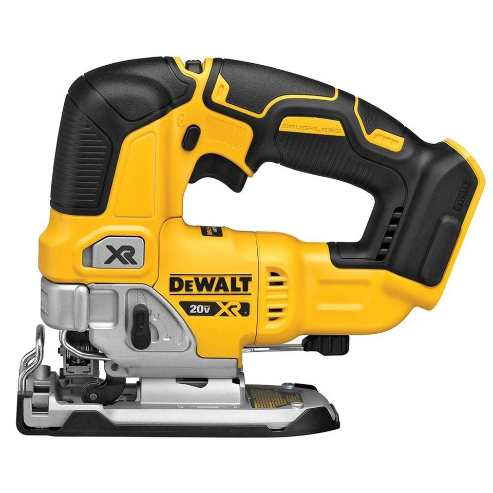 Sierra caladora de iones de litio DEWALT DCS334BR 20V MAX XR BL (solo herramienta) certificada restaurada