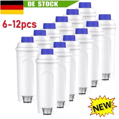 MARKENLOS 6/12x für DeLonghi Wasserfilter DLS C002 für alle ESAM ECAM ETAM Modelle