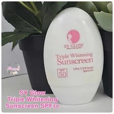 SY GLOW - Triple Whitening Sunscreen SPF50