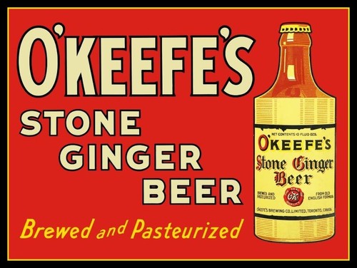 O'Keefe's Stone Ginger Beer Toronto Canada NEW METAL SIGN: 9x12" Free Shipping - 第 1/1 張圖片