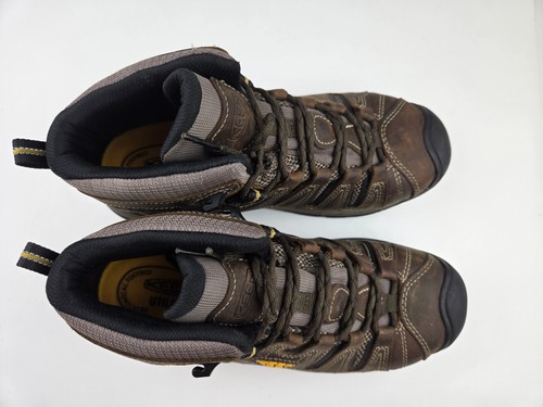 KEEN Utility Men's Flint2MidHeightSoft ToeWaterproofNon Slip Work Boot, 8 D - Picture 4 of 7
