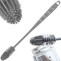 Silikon BüRste GlasbüRste FlaschenbüRste SpüLbüRste KüChe GläSer Flaschen Vasen