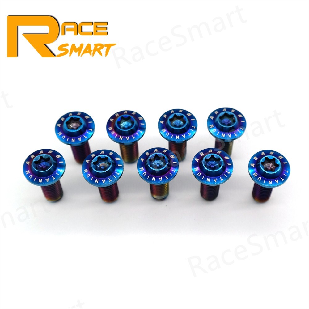 Suzuki SV650 SV650N SV650S Titanium Rear Brake Disc Rotor Bolts - Foto 8