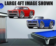 1965 Pontiac Gto 389 Tri Power Wall Poster Decal Man Cave Graphics Garage Cling 1965 Pontiac Gto 389 Tri Power Wall Poster Decal Man Cave Graphics Garage Cling